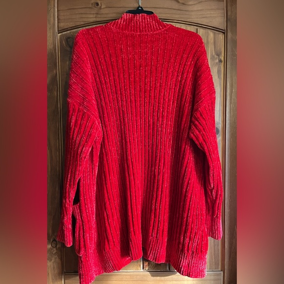 LOFT 2XLP Red cardigan with pockets! - Picture 2 of 3